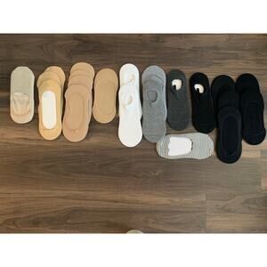 25 Pairs Women’s No Show Socks Invisible Liner Socks for Flats & Sneakers